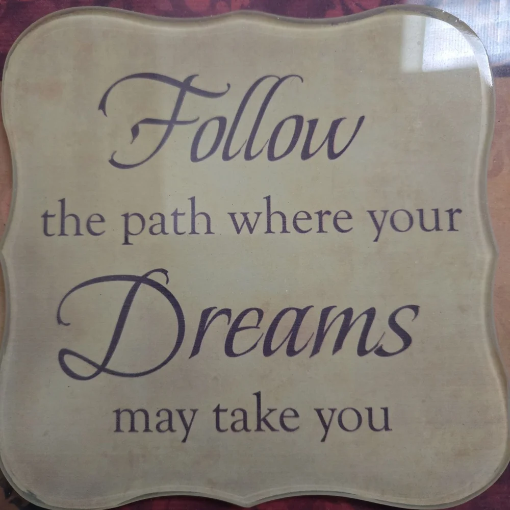Red and Cream Inspirational Art & Decals Wall Decor